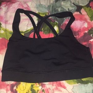 Black Size 2/4 Lululemon Sports Bra